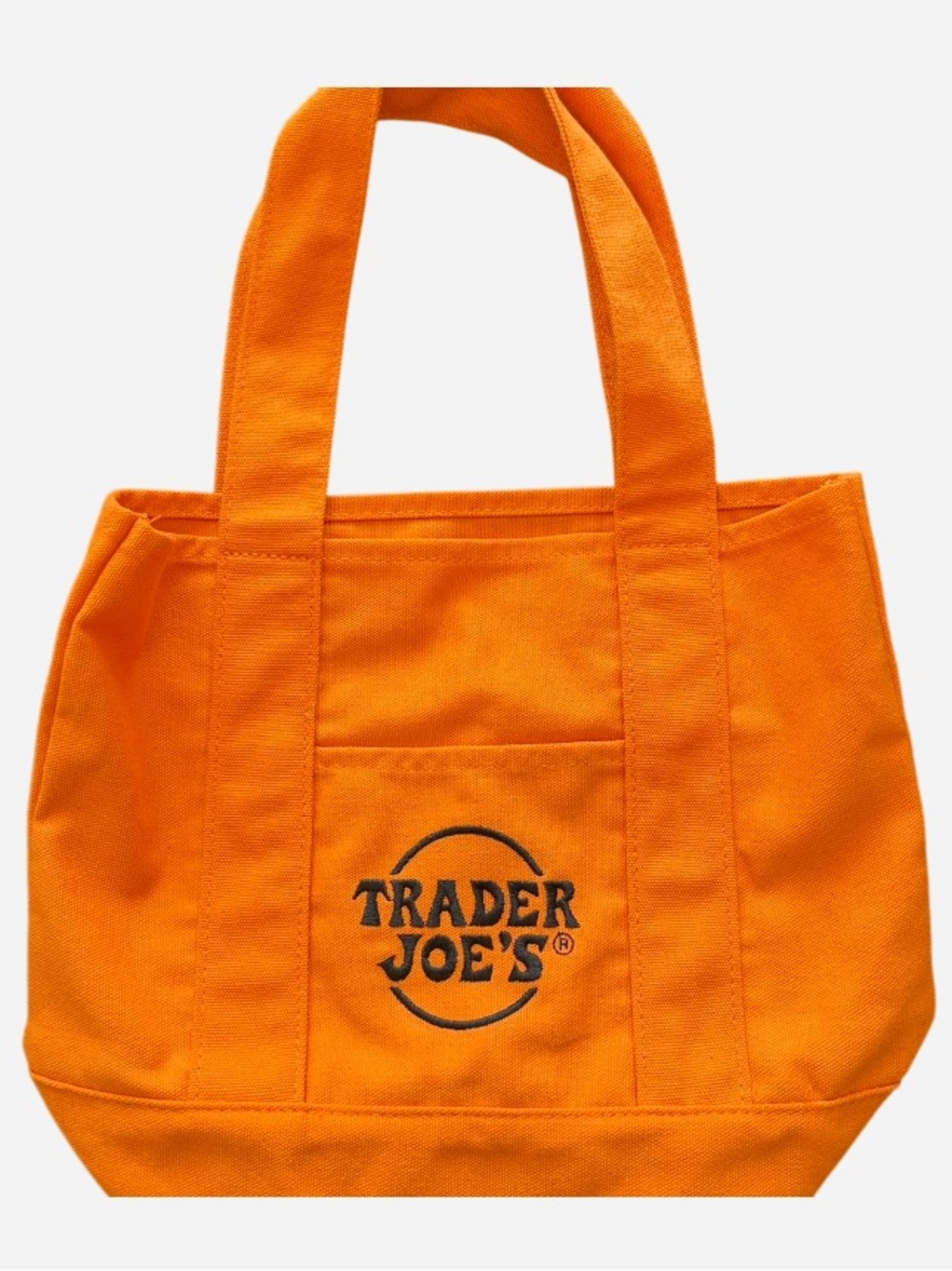 Orange Canvas Trader Joe’s Tote Bag